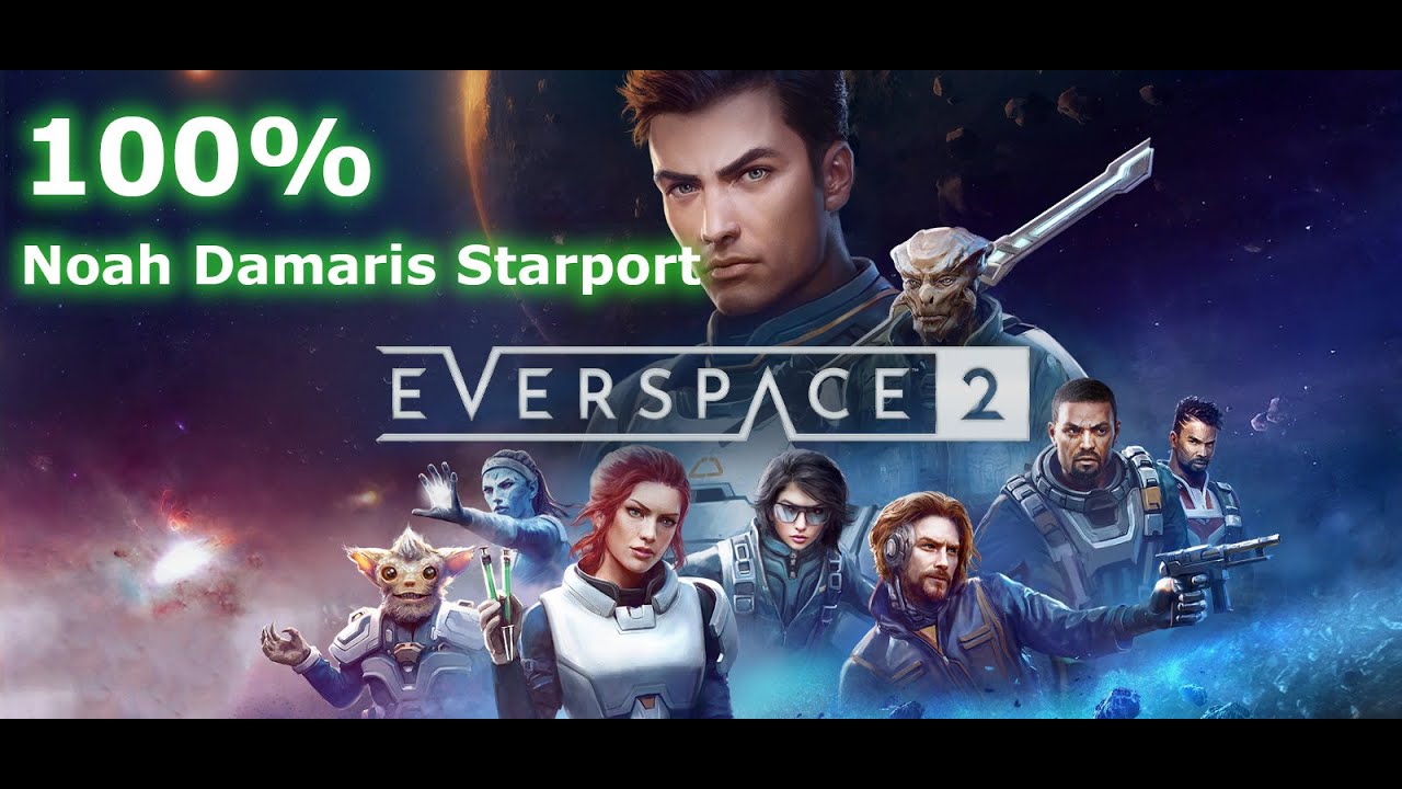 Everspace 2 - Union - Zharkov Supply Route - Noah Damaris Starport All Collectibles