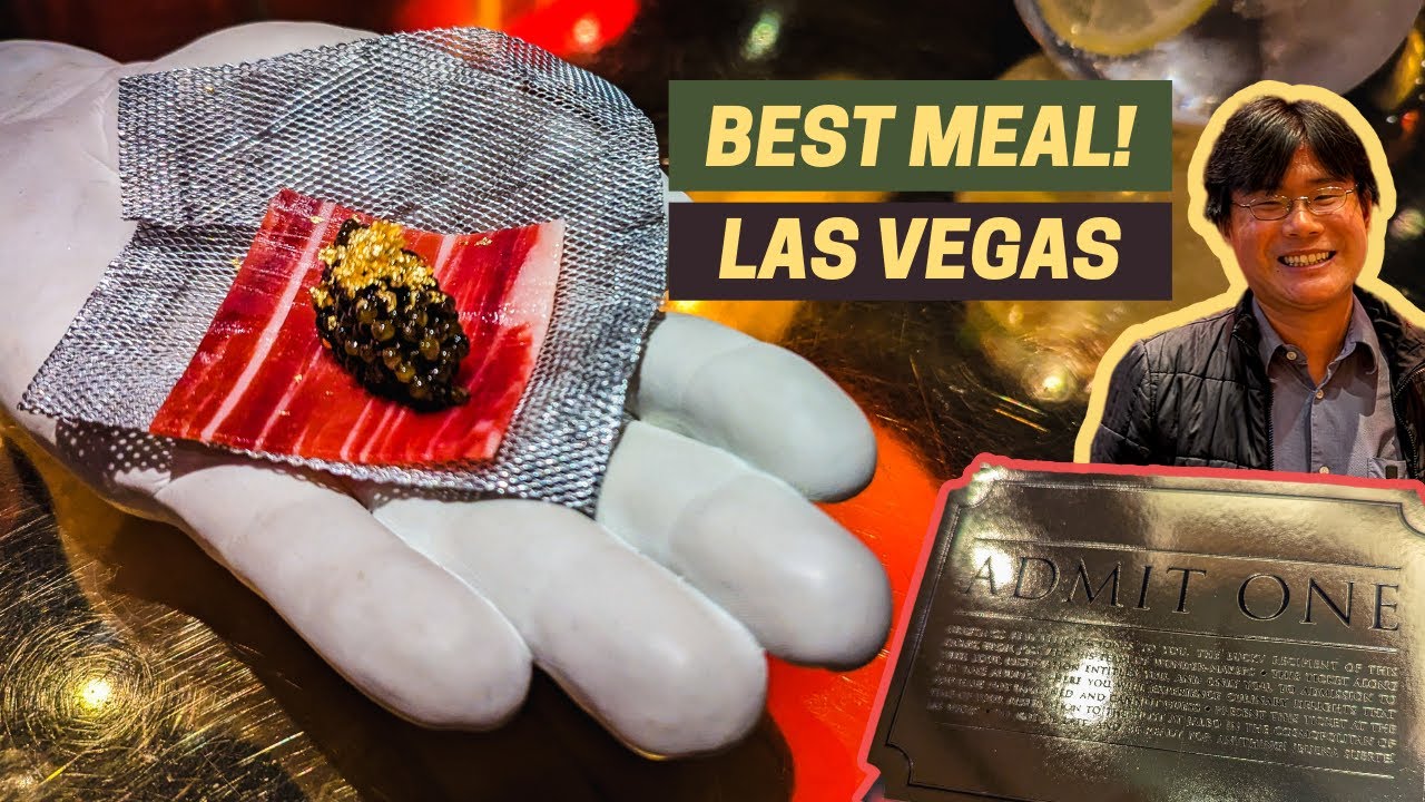 Most Unique Las Vegas Restaurant! é by José Andrés 25-Course Tasting Menu $290!