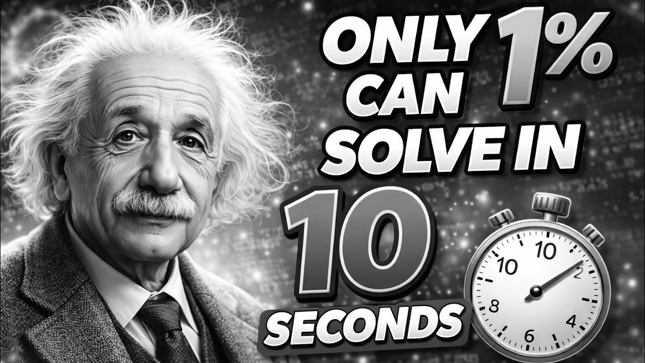 🧠 IQ Test | Can you solve this in 10 secs | live Challenge | 99% will fail! 🔥🔥🔥