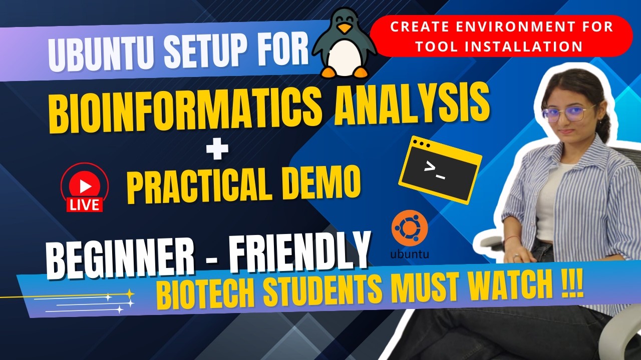 Ubuntu Setup for Bioinformatics Analysis | Create Environment for Tool Installation (Beginner Guide)