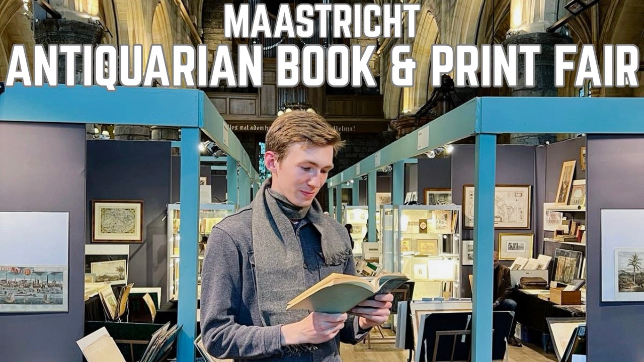 Maastricht Antiquarian Book and Print Fair 2025 - Amazing Historic Maps, Manuscripts, Art + Books!