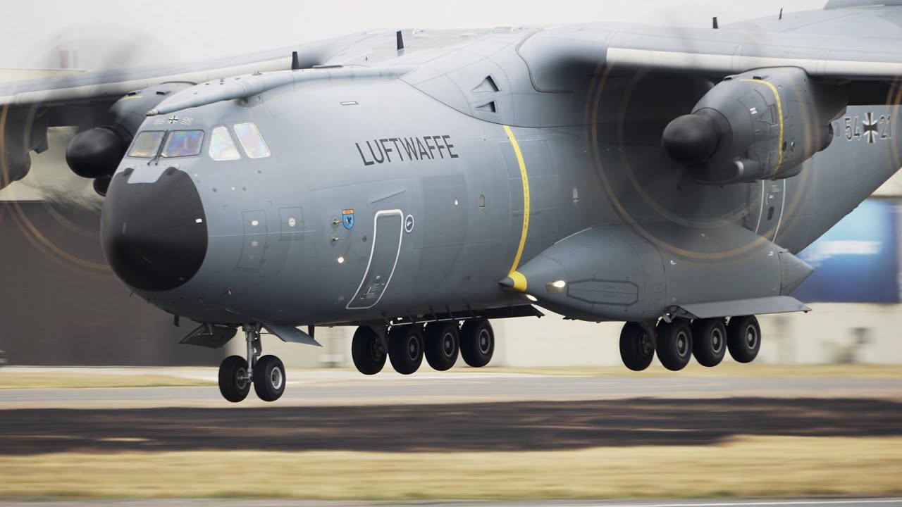 A400M Stuns at RIAT 2025! Incredible Landing at the End!
