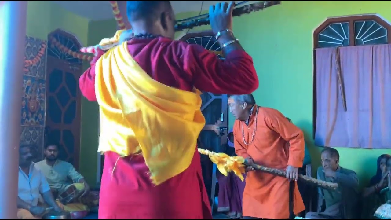 नरसिंह जागर गुरु मुरली धर नौटियाल जी 🙏 हमारे कंडारी निवास में गांव गुनियाला नागनाथ पोखरी 🙏🌺