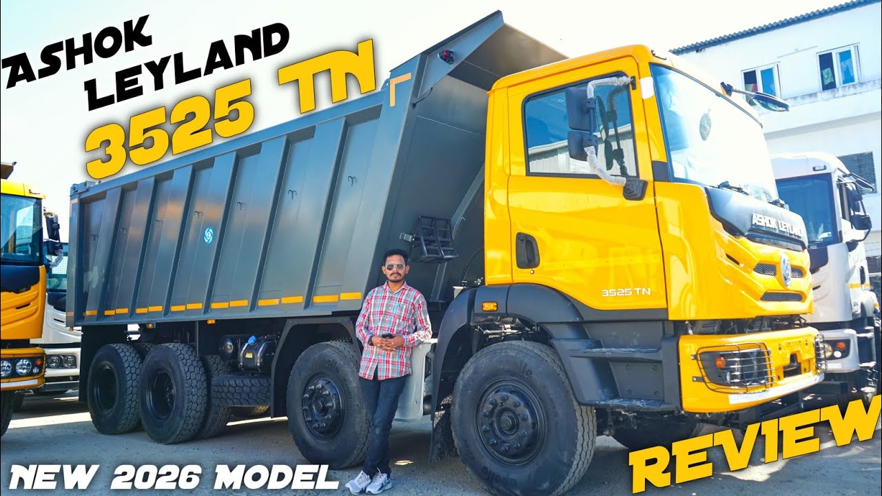 12 चक्का टिप्पर Ashok Leyland 3525 TN | On Road Price, Mileage, Specs | Full Review | STAR RIDES 