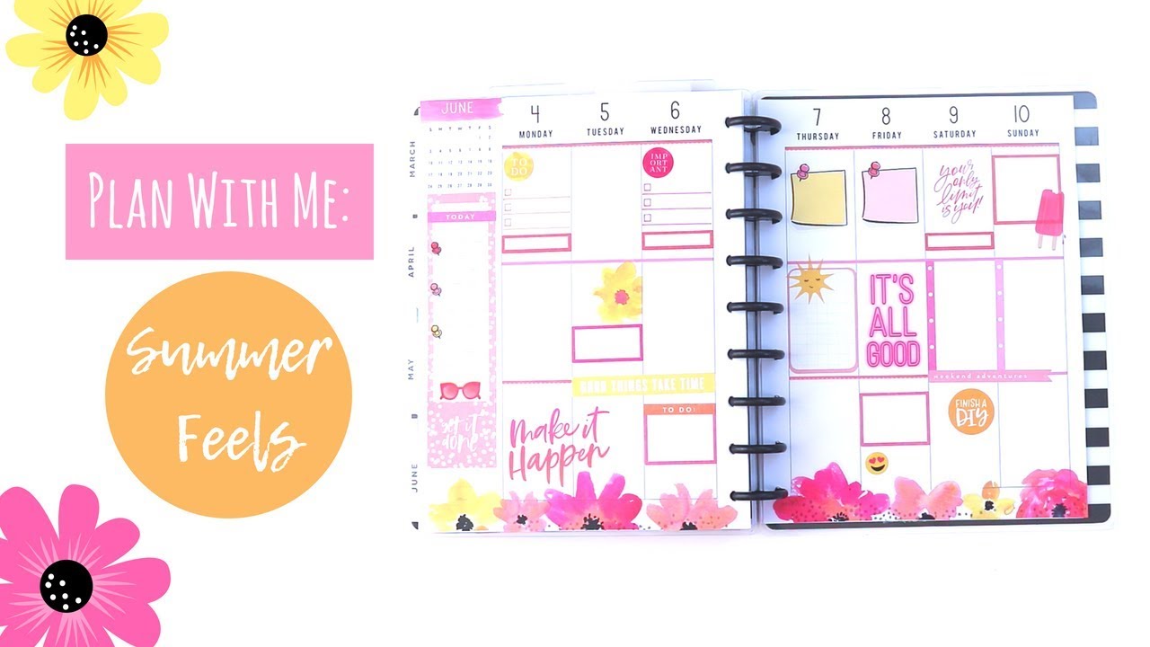 Plan With Me: Summer Feels