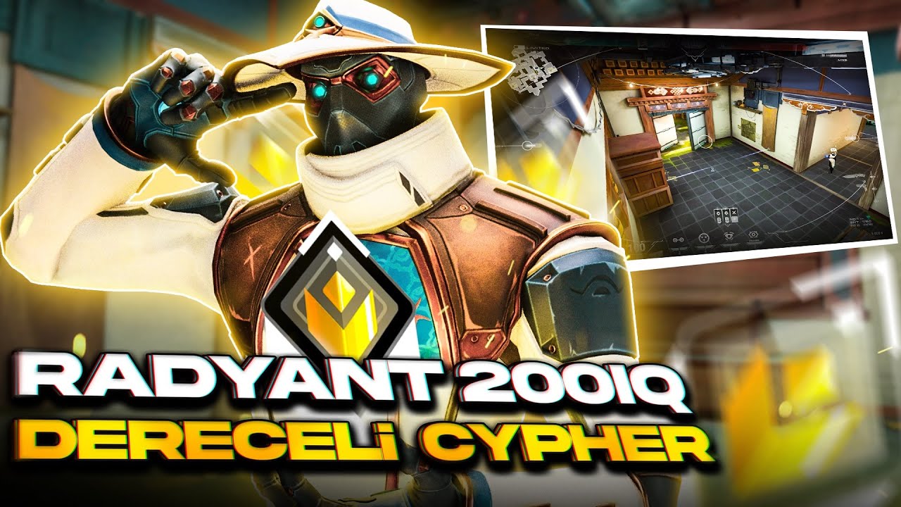 SAVUNMAYA GEÇİNCE İŞLER DEĞİŞTİ | 200 IQ RADIANT CYPHER VALORANT