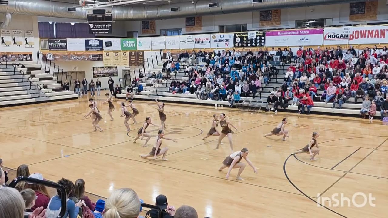 Jordan High Charlonians Dance Routine from The Davis Valley Classic drill competition 