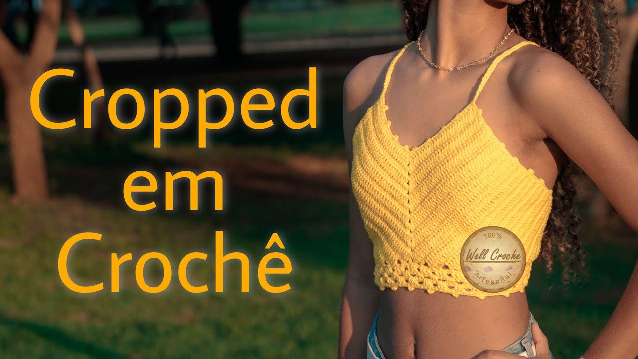Cropped em Crochê