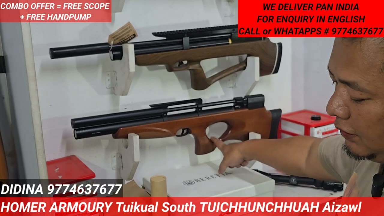 AIRGUN COMBO OFFER !!!! COMBO = FREE SCOPE & FREE HANDPUMP