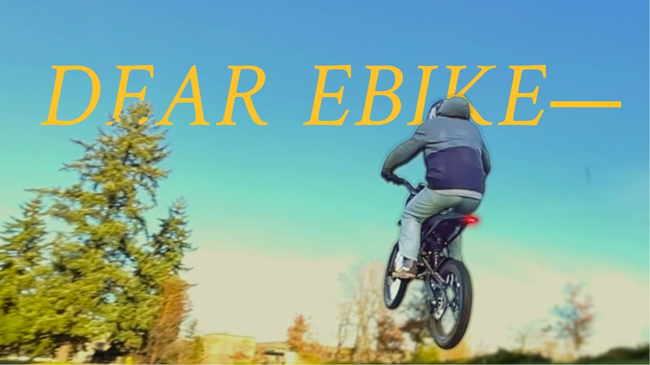 a love letter to my ebike