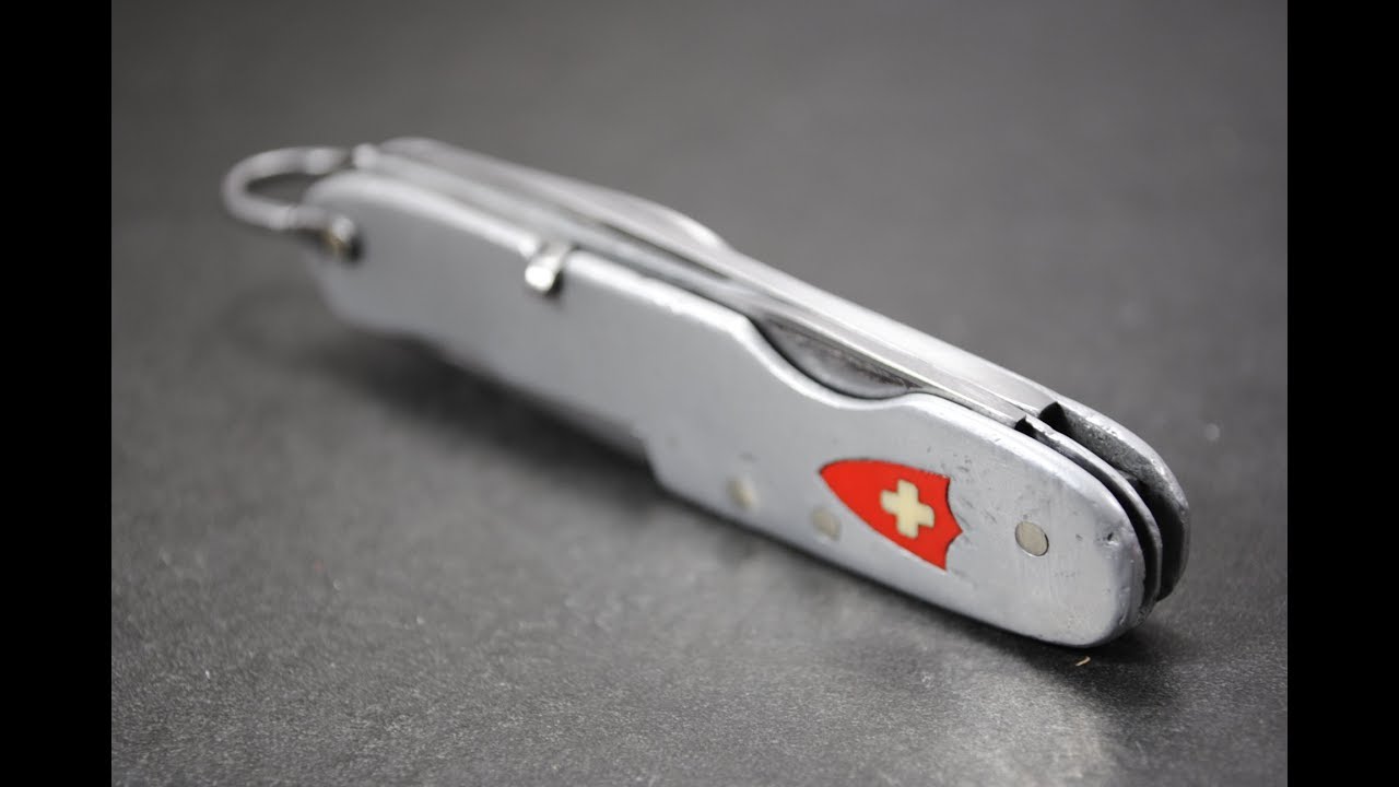 «Silver Star» — швейцарский армейский нож из АЛЮМИНИЯ, которому более 100 лет!