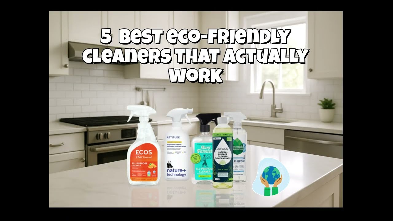 5 Best Non Toxic Cleaning Products We Actually Use (& Trust) #cleaning #ecocleaning #cleaningproduct
