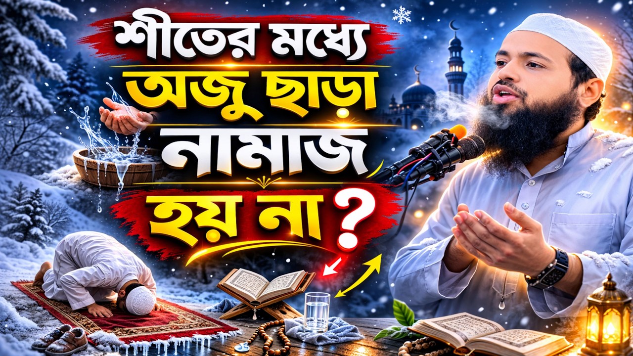 অজু ছাড়াও নামাজ পড়া যাবে। মুফতি আরিফ বিন হাবিব। Aju Sara Namaj Pora Jai