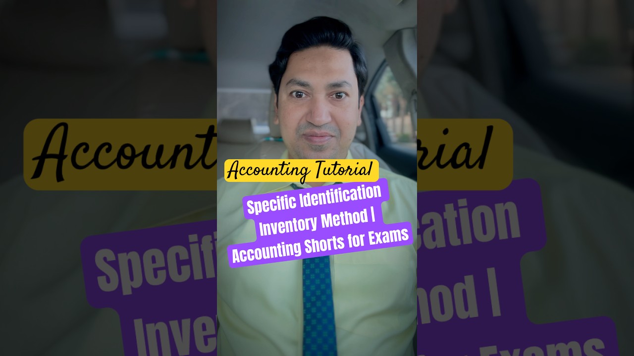Specific Identification Method Explained in 27 Seconds | Inventory Valuation Made Easy!