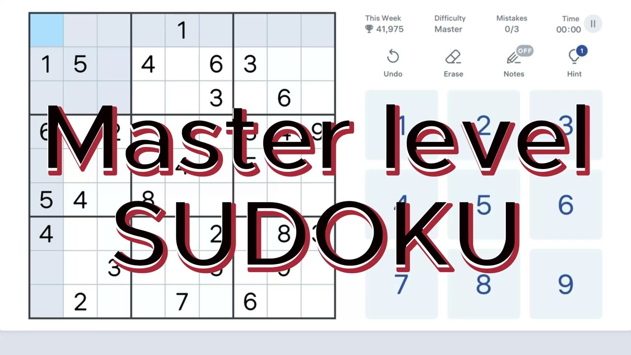 Advanced Sudoku Session | Watch the Logic Unfold.   Complete Sudoku Solve | Calm, Clean & Logical