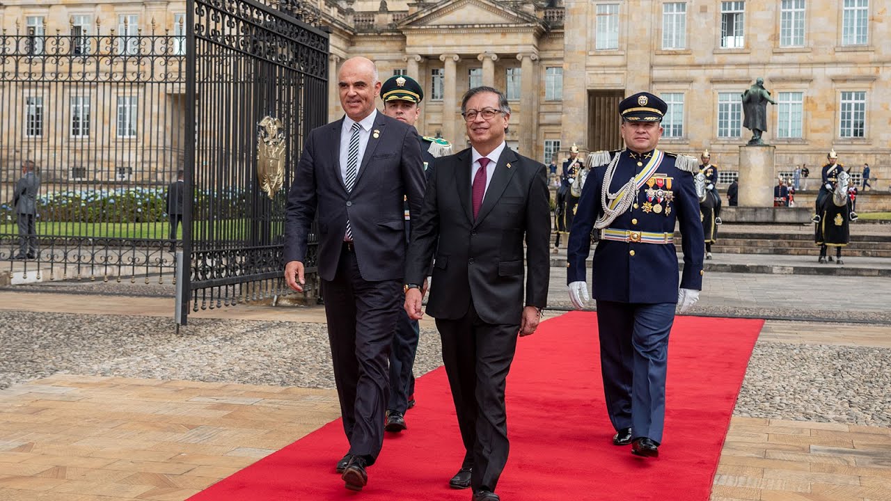 Visita Oficial del Presidente de la Confederación Suiza, Alain Berset