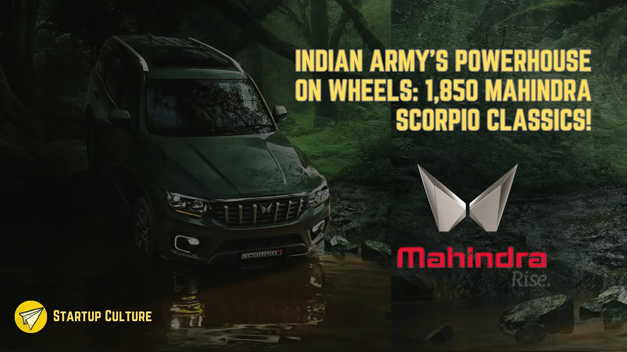 🚀💼 Unveiling the Indian Army's Order of 1,850 Mahindra Scorpio Classic SUVs! #IndianArmy&nbsp;#Mahindra