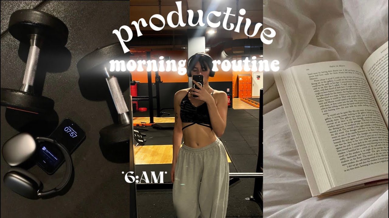 MORNING ROUTINE PRODUCTIVE (d'une fille pas du matin)