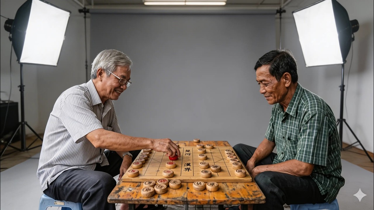 Cờ tướng đường phố. Tam Anh chiến Lữ Bố 三英战吕布就怕吕布骑赤兔