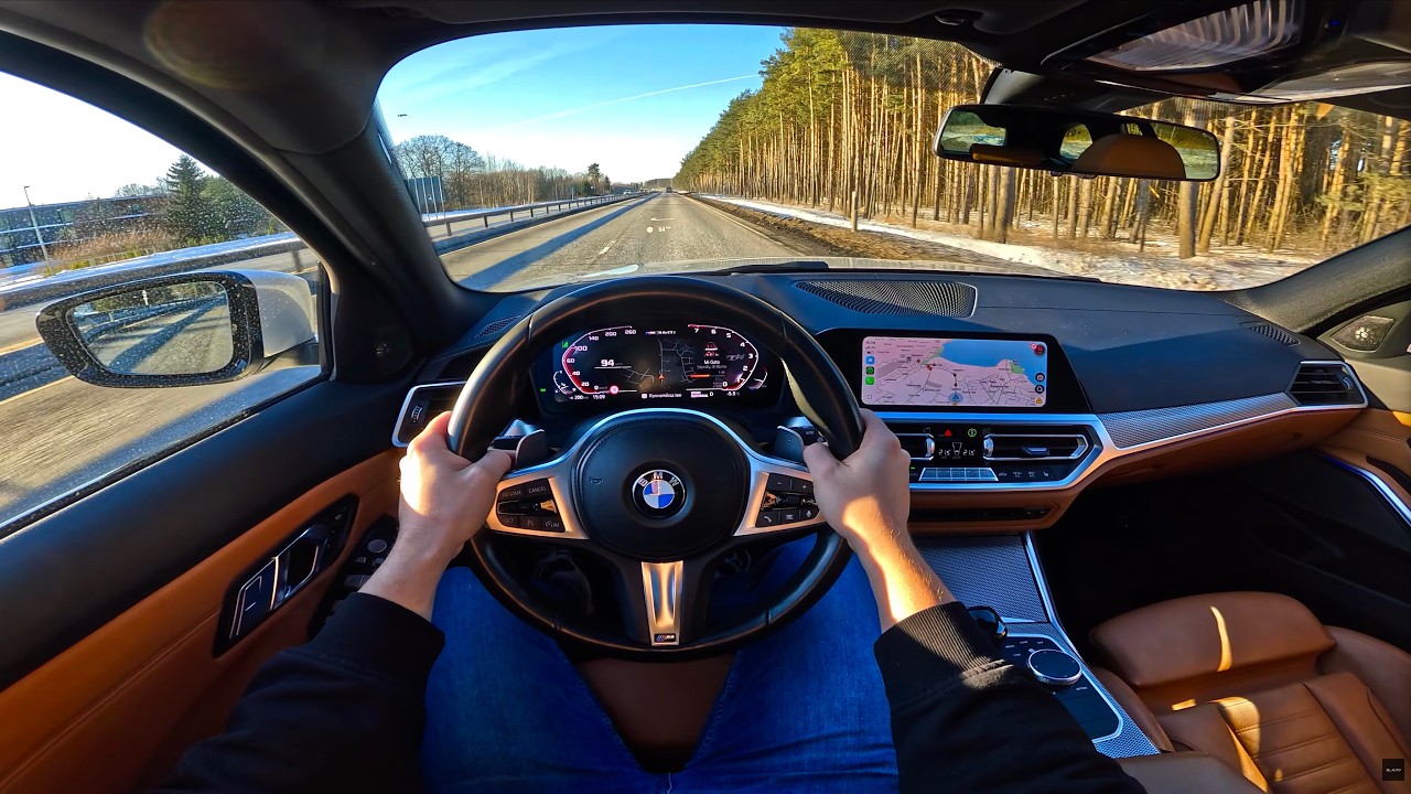 BMW G21 M340i 2020 B58 275kW POV Test Drive