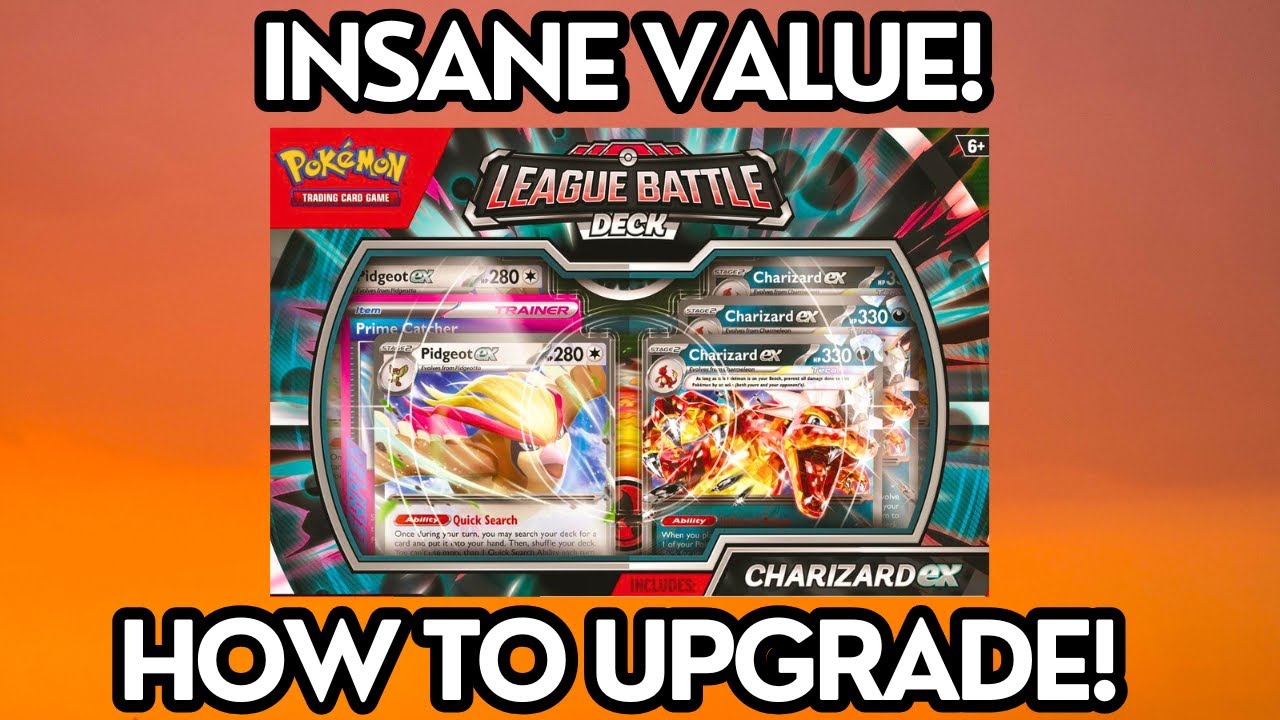 Charizard ex League Battle Deck - How to Upgrade + Is It Worth Buying?
