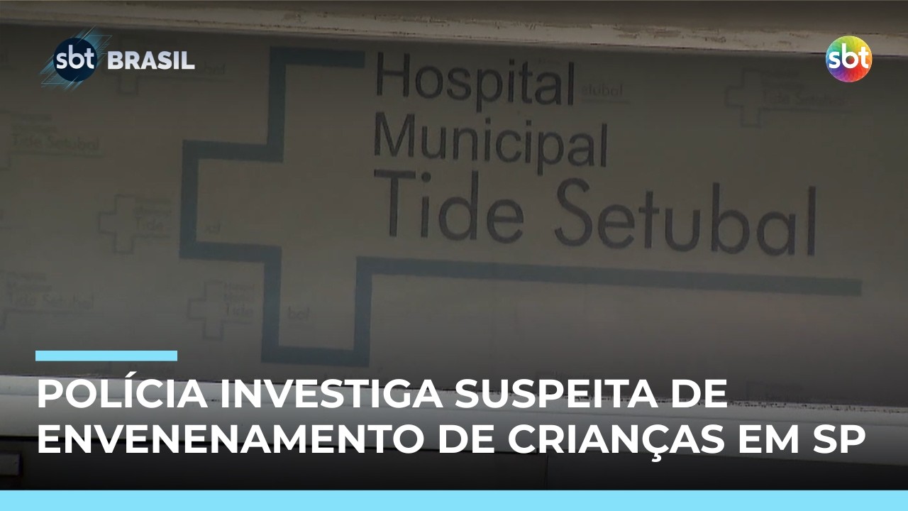 Irmãos de 6 e 9 anos são internados após comerem doces supostamente envenenados | #SBTBrasil