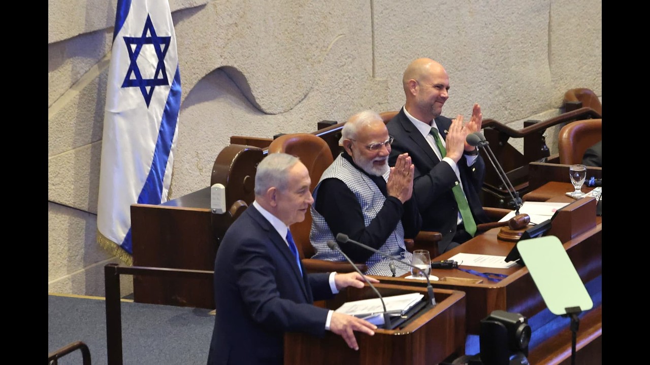 PM Modi's historic Knesset address | Full special session