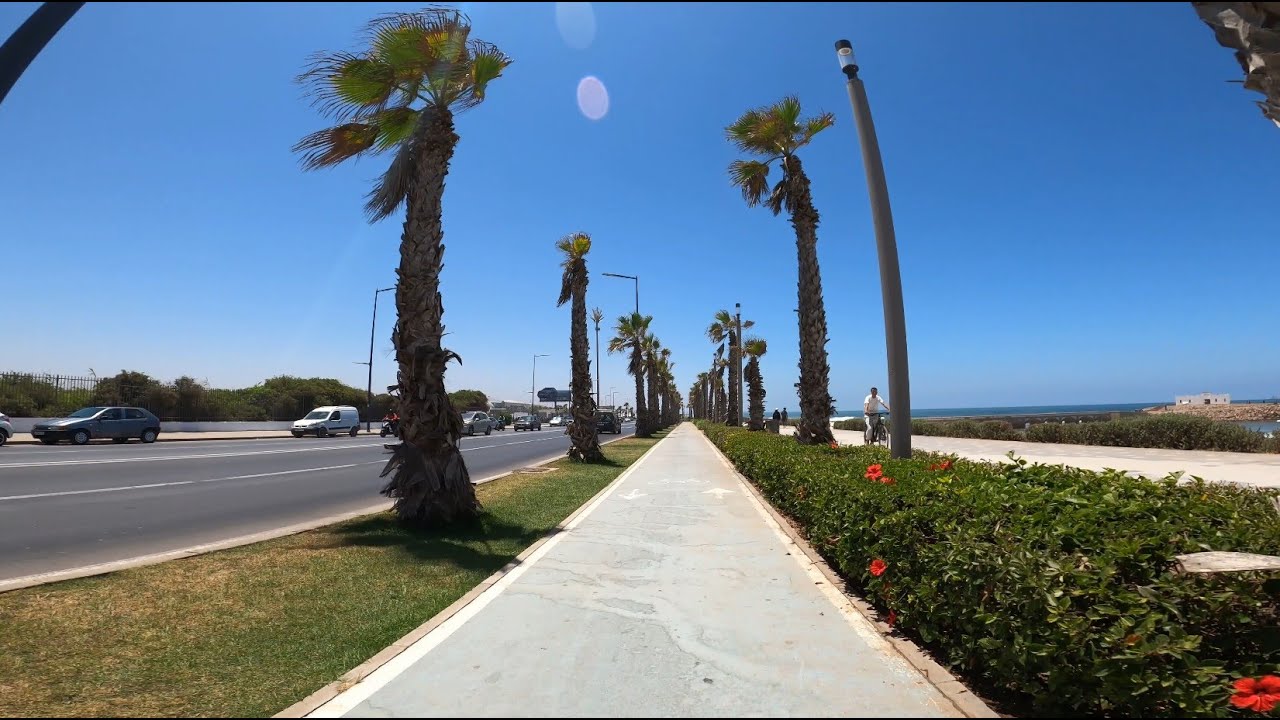 🚴‍♂️ جولة بكورنيش عين الذياب | Ain Diab Seaside Bike Ride - Sun, Sea & Chill in Casablanca!