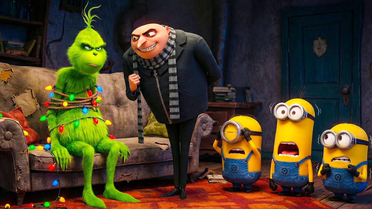Minion Mayhem: What&rsquo;s The Grinch&rsquo;s Plan For The Minions? 😈🎅 | Minions Grinch's Animation