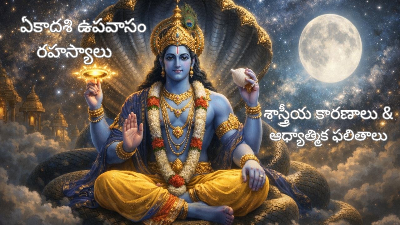 ఏకాదశి ఉపవాసం రహస్యాలు | శాస్త్రీయ కారణాలు & ఆధ్యాత్మిక ఫలితాలు | Ekadashi Importance Telugu