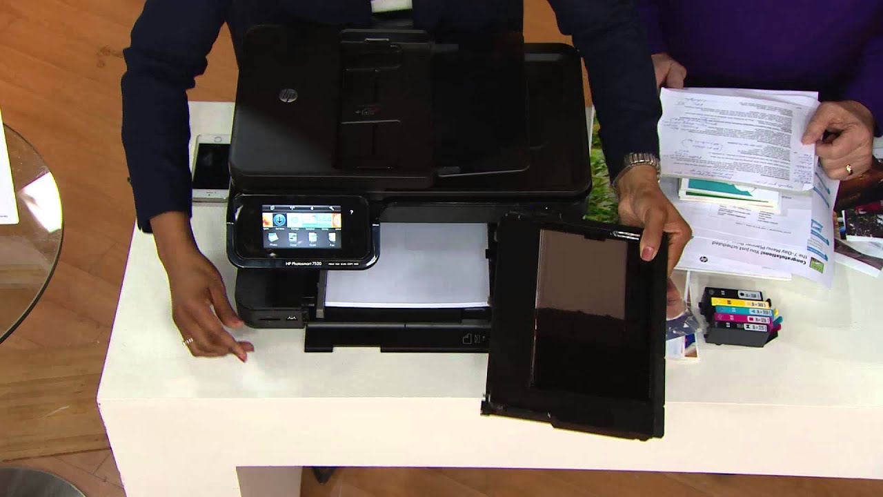 HP Photosmart 7520 All In One Wireless Printer with Software & Ink with Dan Wheeler