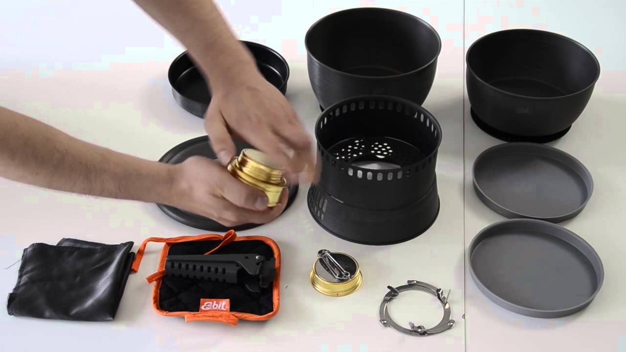 CS2350WN Alcohol Stove & Camp Cookset