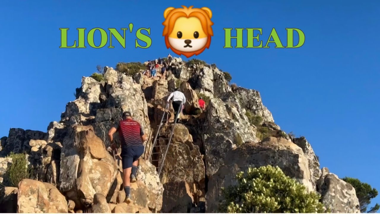 WATCH: 🦁LION'S HEAD 5,5KM STEEP HIKING TRAIL IN CAPE TOWN, SOUTH AFRICA 🇿🇦... #video #viral 