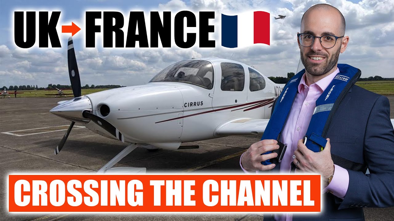 Flying from UK to France (Le Touquet) in a Cirrus SR20!
