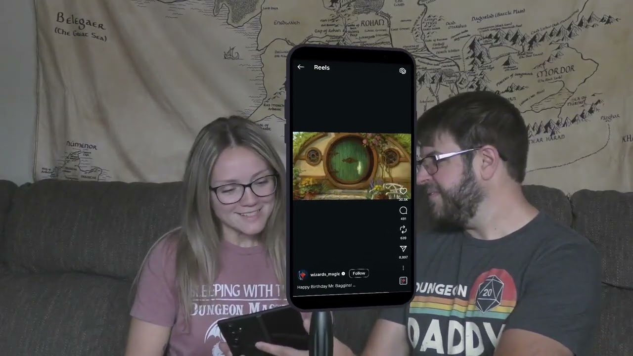 Did WOTC just tease us with another LOTR set 👀 #mtg #mtgleak #mtglotr