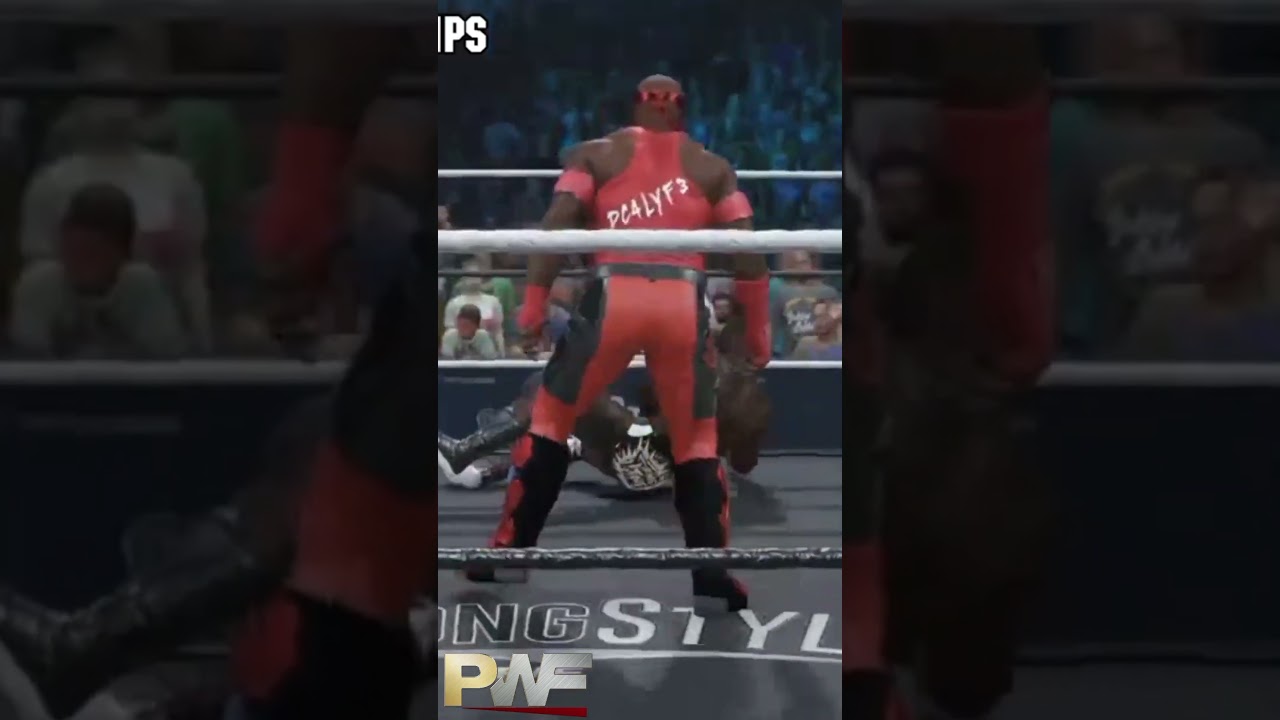 WWE2K - PWF Tournament of the Plumps Round 2: Afo vs Kumo Spidey 