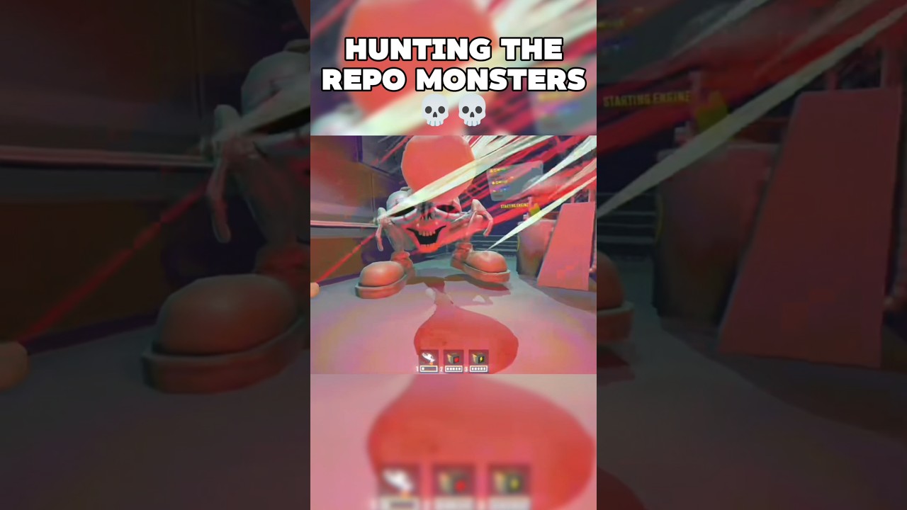 HUNTING THE REPO MONSTERS!! 💀💀