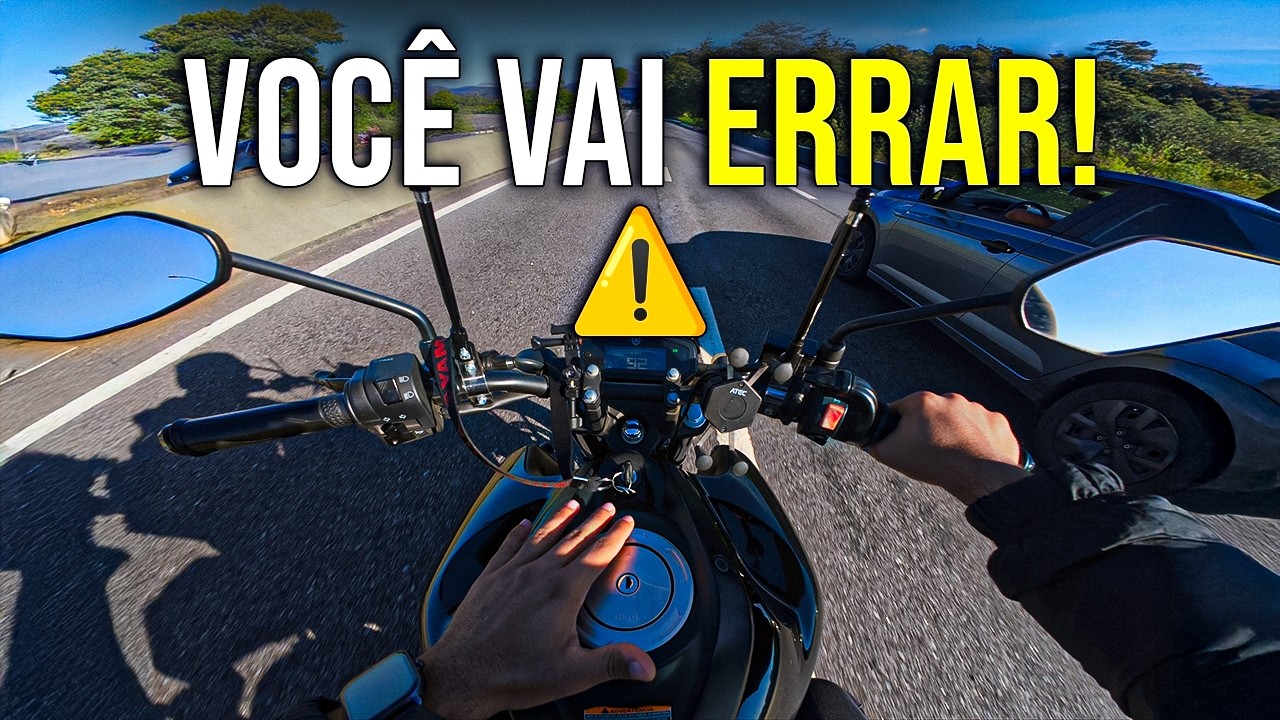 Não COMPRE sua primeira MOTO antes de assistir esse vídeo! POV 4K