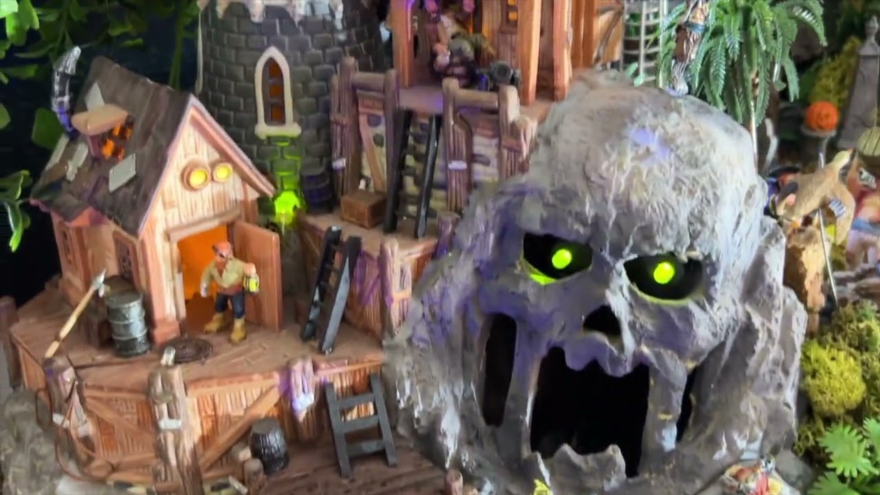 Lemax Spooky pirates bay 2024