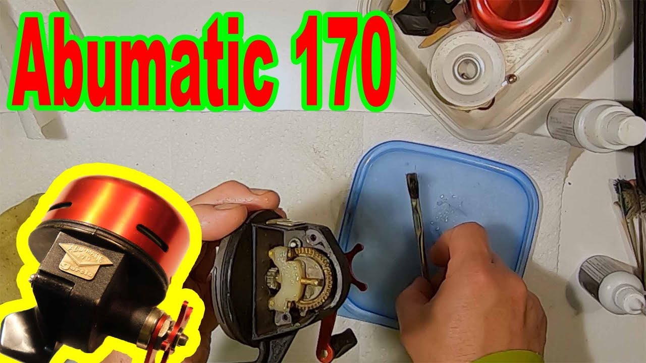 Vintage Abumatic 170 Service Maintenance