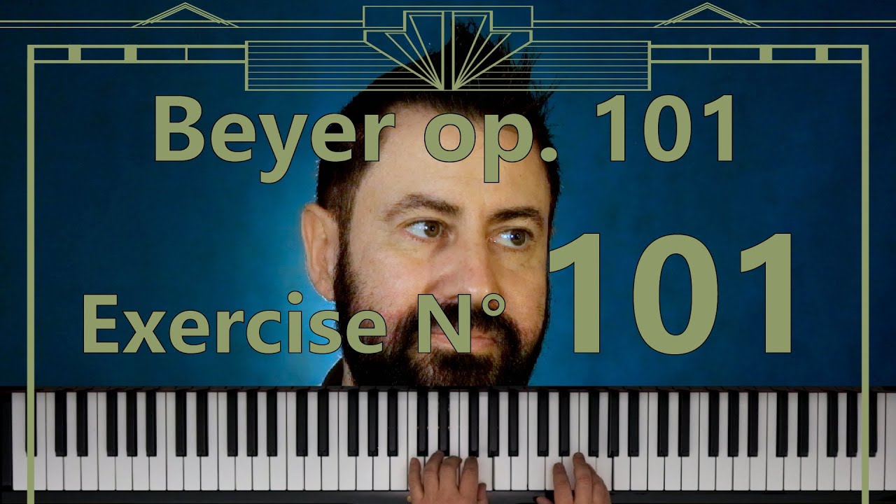 Piano tutorial - Beyer Op. 101 esercizio N° 101