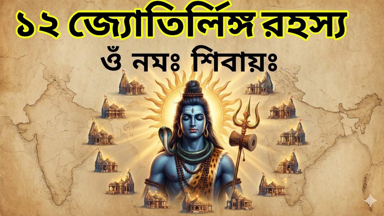 ১২ জ্যোতির্লিঙ্গ | শিবের ১২টি জীবন্ত আলোক স্তম্ভ | 12 Jyotirlinga Story in Bengali