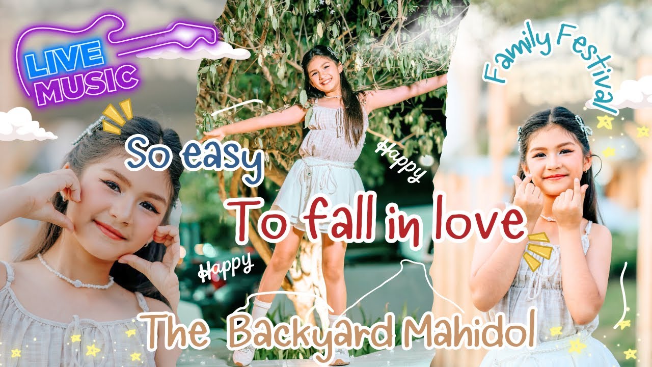So Easy to fall in love (Cover by Pailin) |  Farmily Festival at The Backyard Mahidol