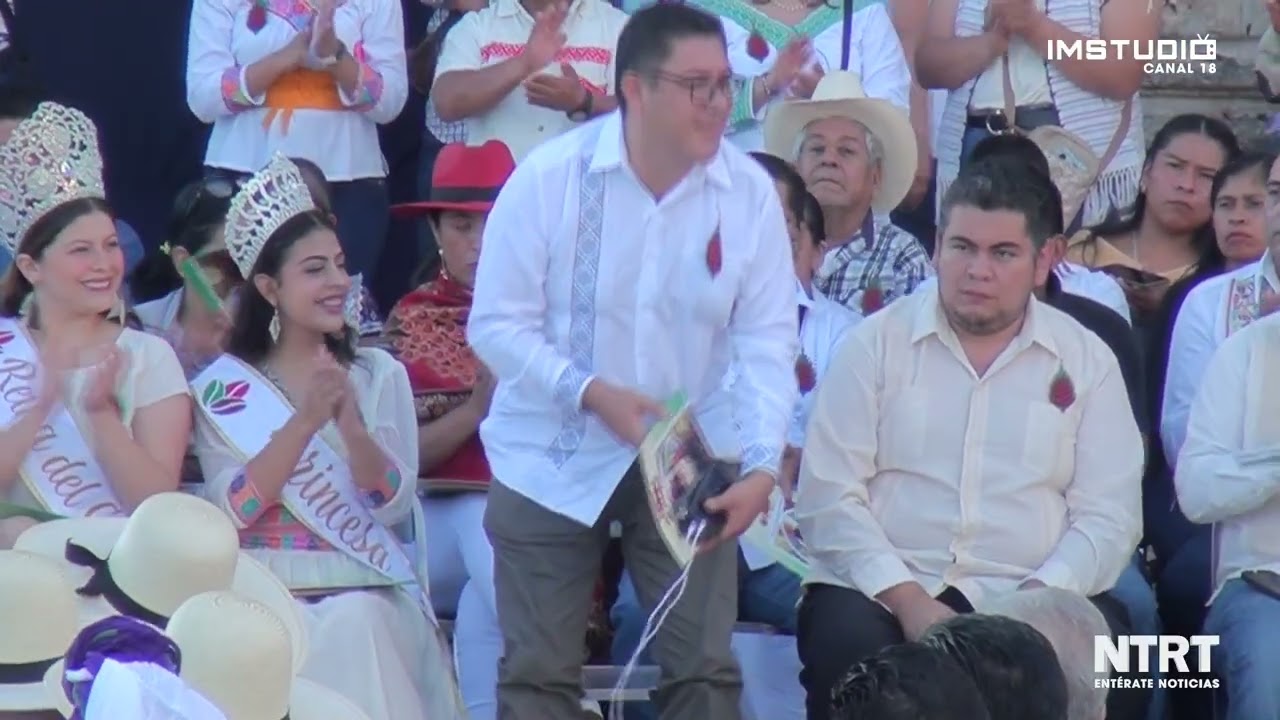 Elección de la Reina del Huipil en la Feria Cuetzalan 2023