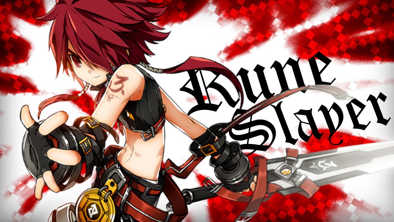 [Elsword KR] Rune Slayer Henir's Time and Space Challenge Mode Solo Play // 엘소드 룬슬 솔도클
