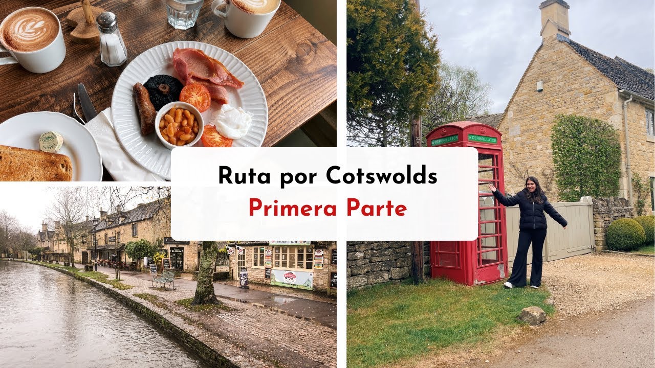 Bourton-on-the-water + desayuno en GRANJA ☕ + tienda BONITA 🥰 | Ruta por la CAMPIÑA INGLESA 🇬🇧