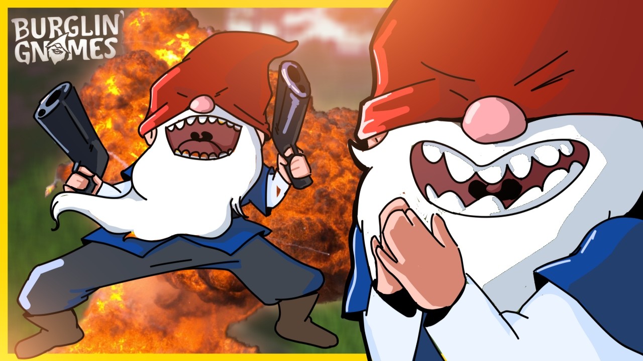 WE BLEW UP EVERYTHING AS GNOMES AND IT WAS INSANE!!! | Burglin' Gnomes