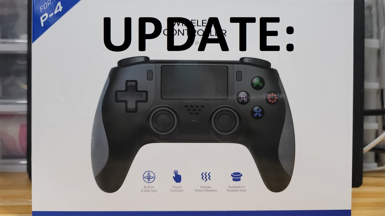 Just Another PS4 DualShock Knockoff, AGAIN? Dobe DS4 PS4 Wireless Controller Warranty Update