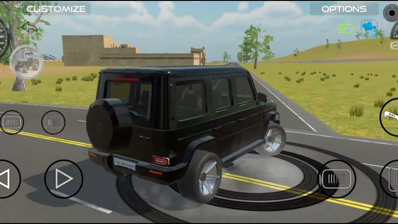 G wagon stunt in Indian veh...