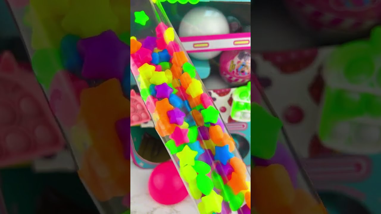 Cute Fidget Vending Machine Satisfying Video ASMR! #fidgets #asmr 🧀🥨🌸😱